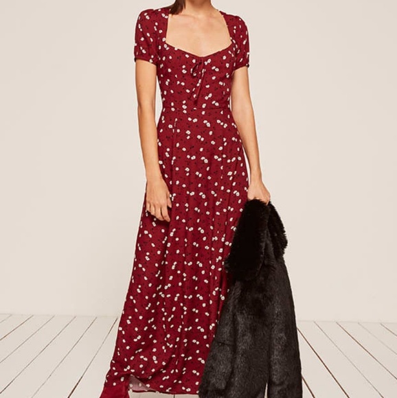 reformation rosetti dress